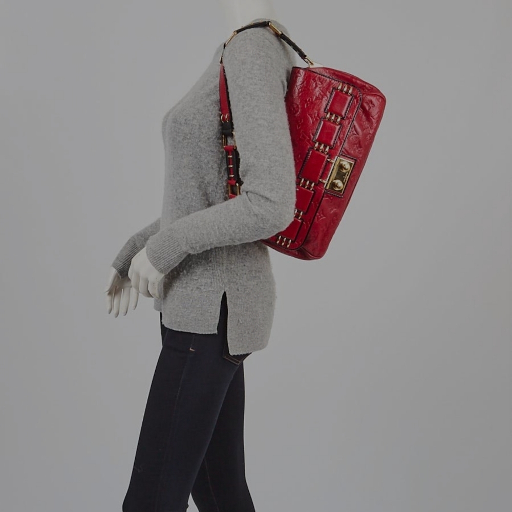 🎉SOLD🎉  🦄 ULTRA RARE 🦄 LV Maidia Rubel Red bag - Picture 4 of 16